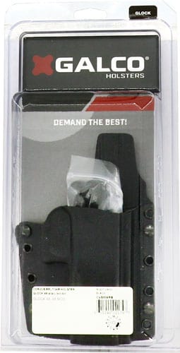 Galco Galco Corvus Belt/iwb Holster - Rh Kydex Fits Glock 48 Black Firearm Accessories