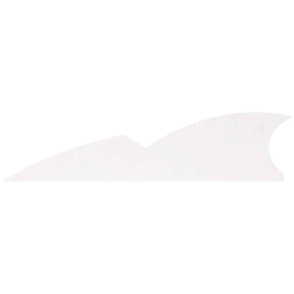 Gateway Gateway Batwing Feathers White 2 In. Rw 50 Pk Fletching Tools and Materials