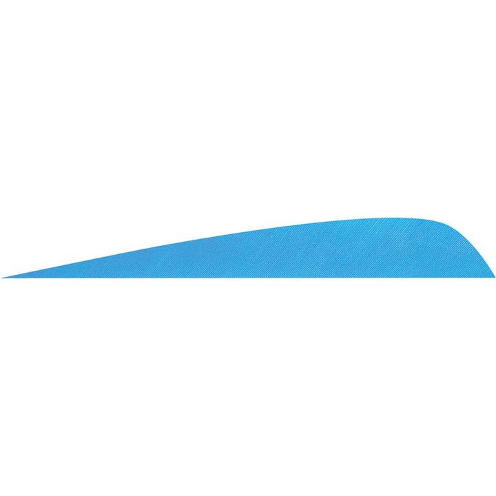 Gateway Gateway Parabolic Feathers Sky Blue 4 In. Rw 50 Pk. Fletching Tools and Materials