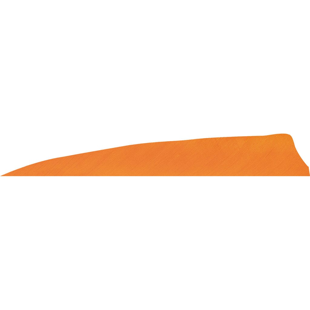 Gateway Gateway Shield Cut Feathers Flo Orange 4 In. Lw 50 Pk. Fletching Tools and Materials