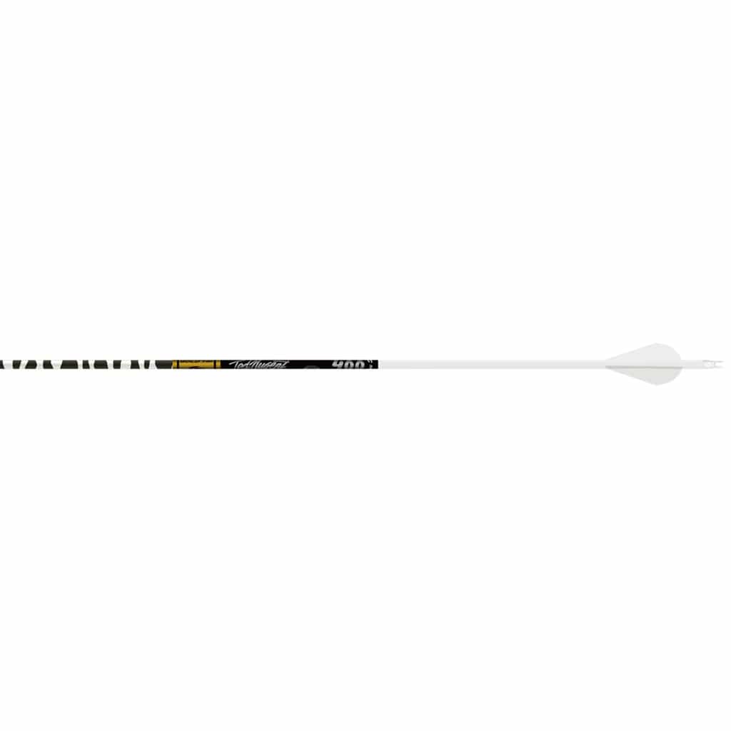 Gold Tip Gold Tip Ted Nugent Arrows White 300 Raptor Vanes 6 Pk. Arrows and Shafts
