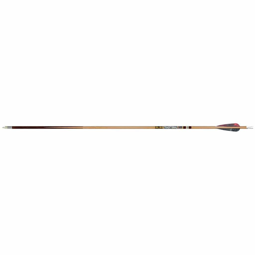 Gold Tip Gold Tip Traditional Classic Arrows 500 4 In. Feathers 6 Pk Arrows and Shafts