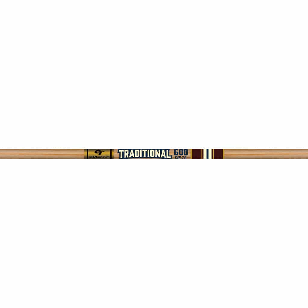 Gold Tip Gold Tip Traditional Classic Shafts 600 1 Doz. Arrows and Shafts