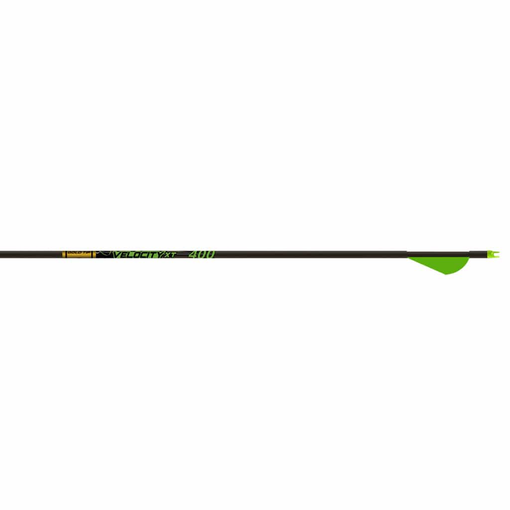 Gold Tip Gold Tip Velocity Xt Arrows 340 Raptor Vanes 6 Pk. Arrows and Shafts