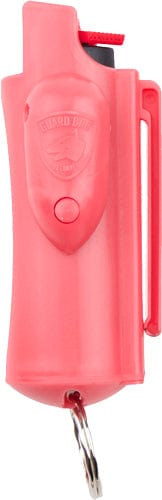 Guard dog security Guard Dog Accufire Pepper Spry - W/ Laser Sight & Keychain Pink Pepper Spray