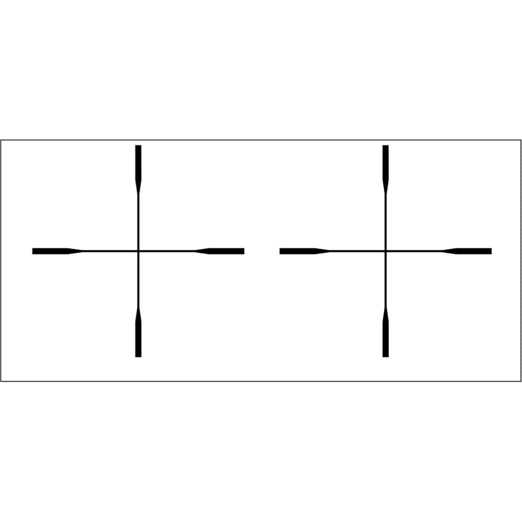 Gunstar Gunstar Rifle Crosshair Black Sights