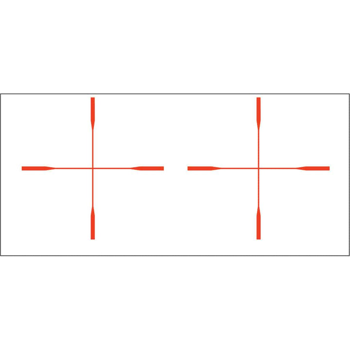 Gunstar Gunstar Rifle Crosshair Orange Sights