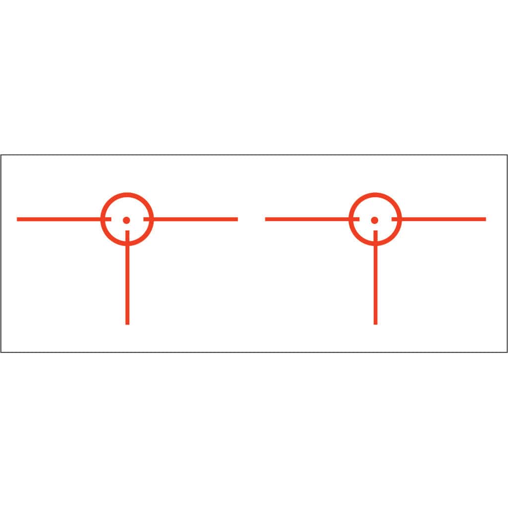 Gunstar Gunstar Tactical 3d 1 Reticle Orange Sights