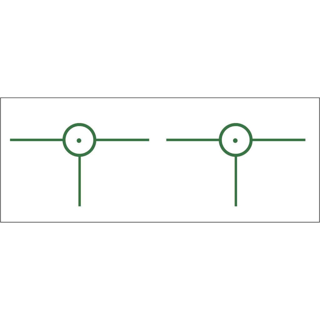 Gunstar Gunstar Tactical 3d 2 Reticle Green Sights