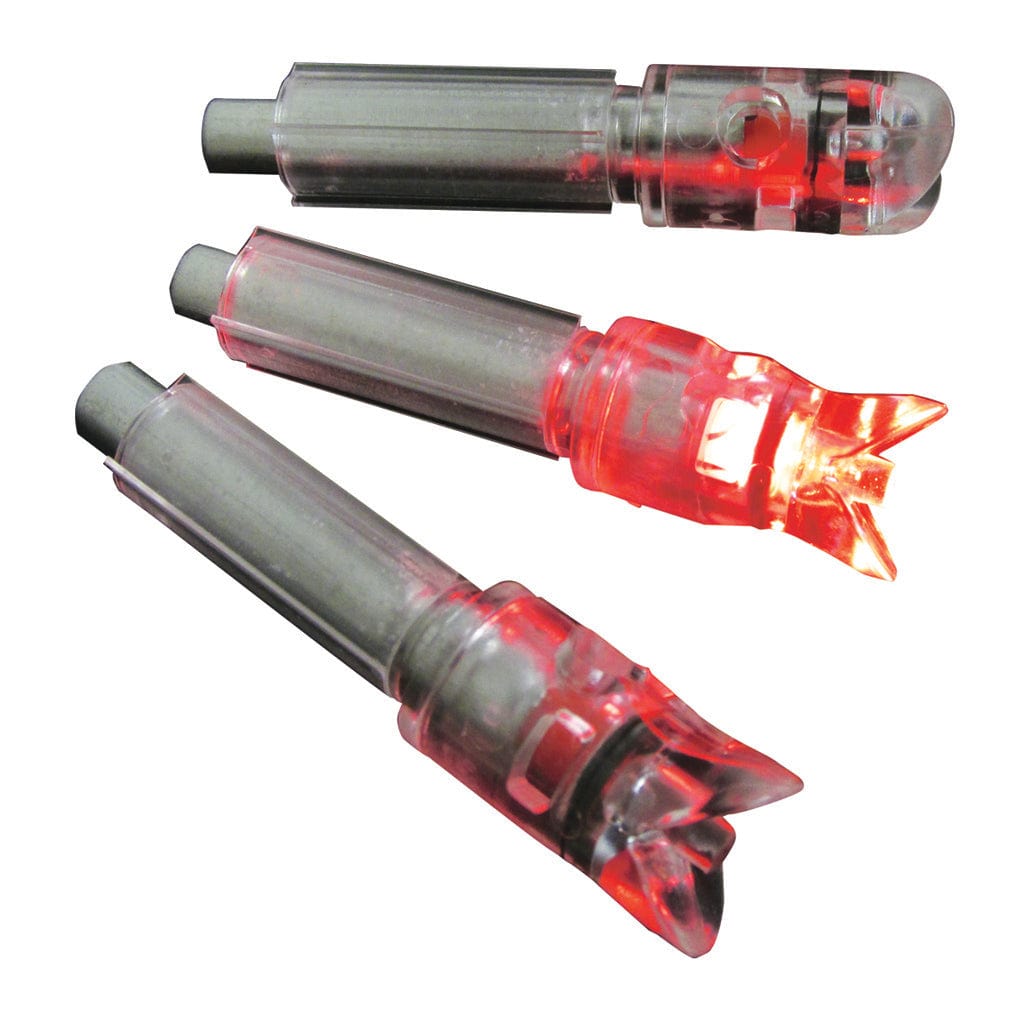 Gws Gws Lighted Crossbow Nocks Red 3 Pk. Crossbow Bolts