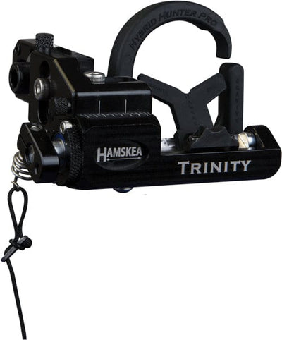 Hamskea Archery Hamskea Trinity Hunter Rest Micro Tune Black Lh Archery Accessories