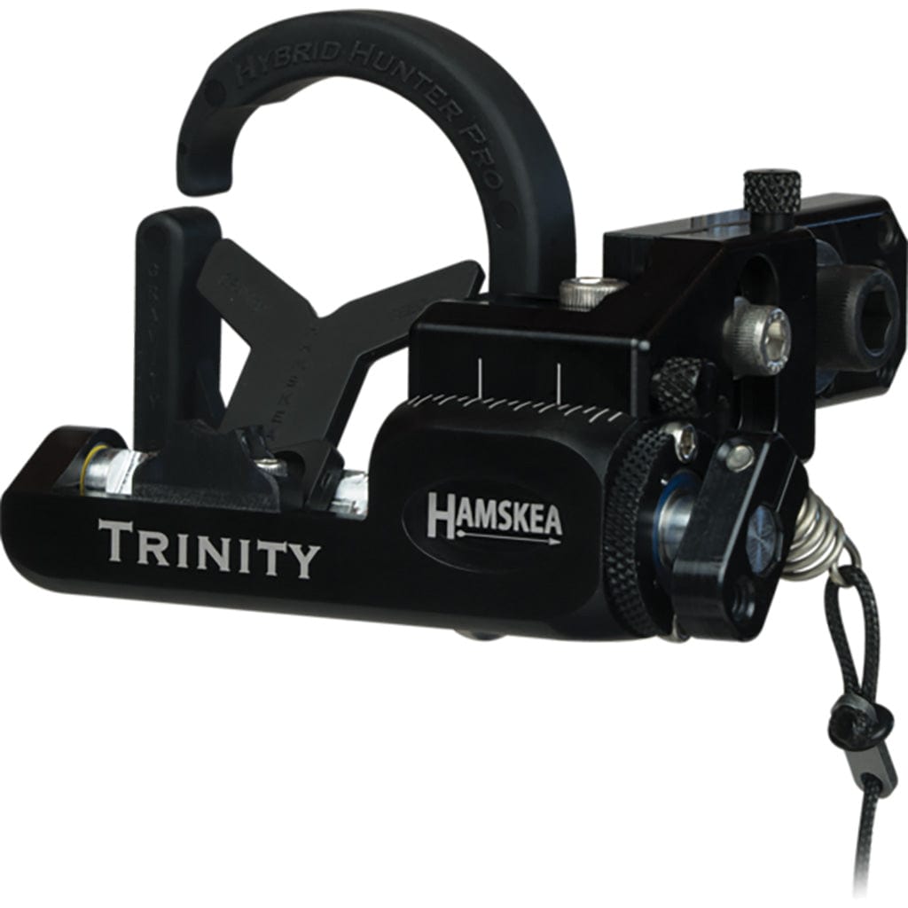 Hamskea Archery Hamskea Trinity Hunter Rest Micro Tune Black Lh Archery Accessories
