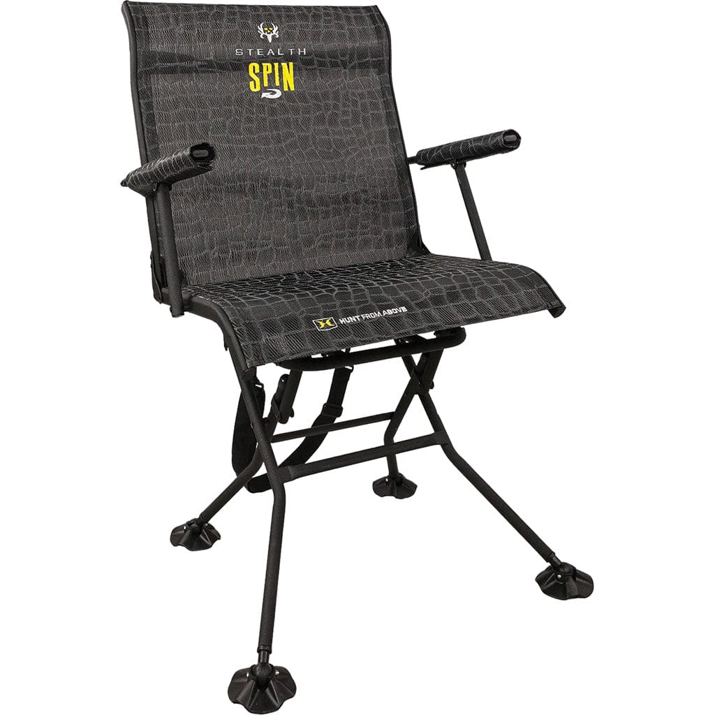 Hawk Treestands Hawk Stealth Spin Chair Ground Blinds and Stools