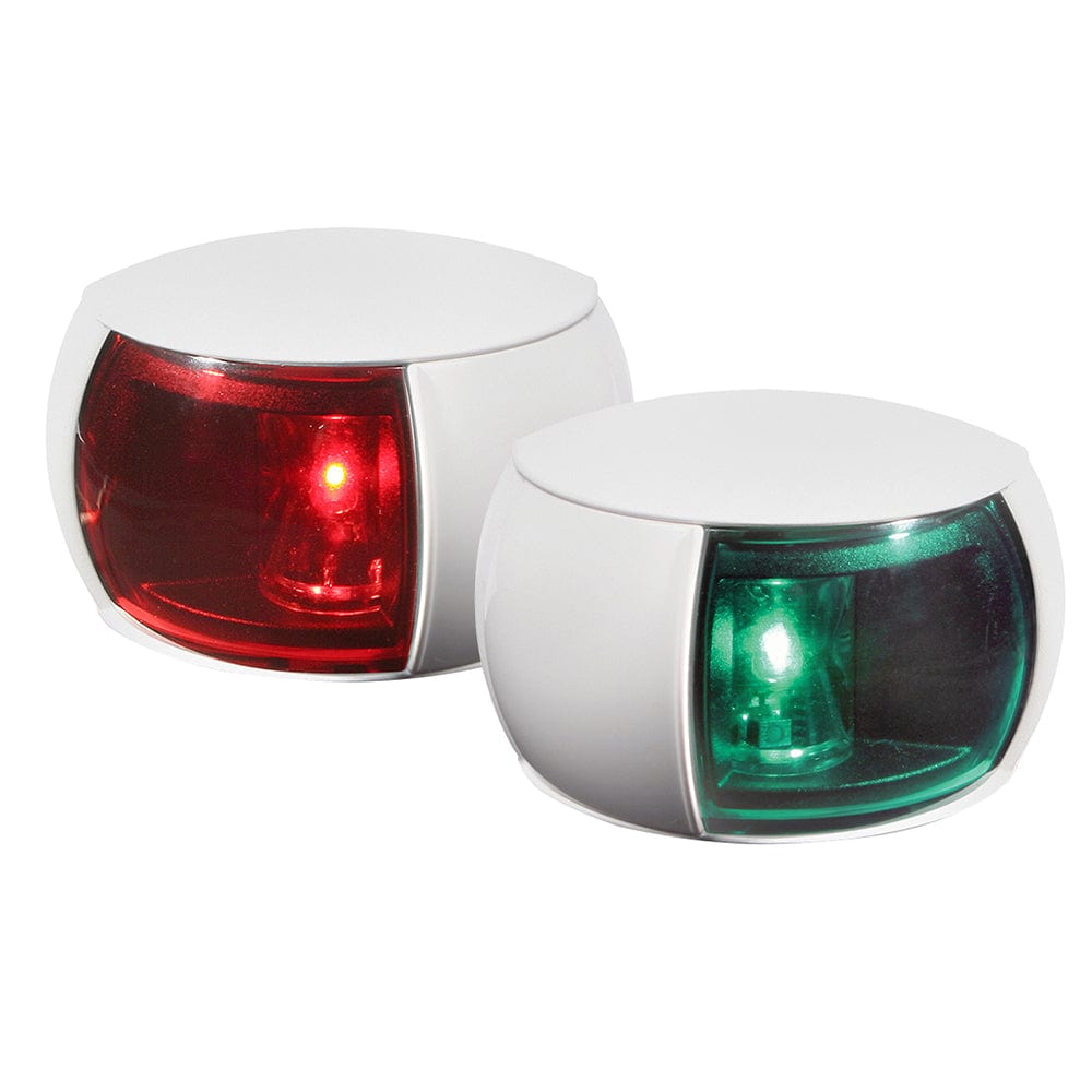 Hella Marine Hella Marine NaviLED Port & Starboard Pair - 2nm - Colored Lens/White Housing Lighting