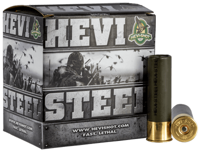 Hevishot Hevi Shot Hevi Steel Load 12 Ga. 3 In. 1 1/4 Oz. 2 Shot 25 Rd. Ammo