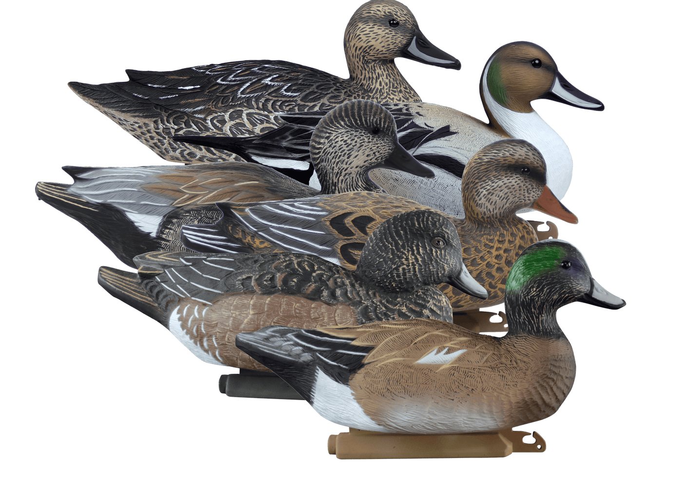 HIGDON DECOYS Higdon Decoys Battleship, Higdon 16993 Battleship Puddle Pk Foam Fill   6pk Hunting