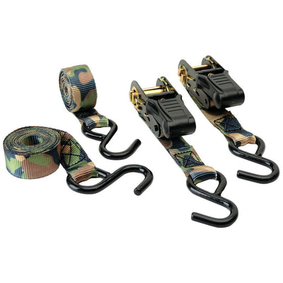 HME Products Hme Ratchet Tie Down Camo 2 Pk. Treestand Accessories