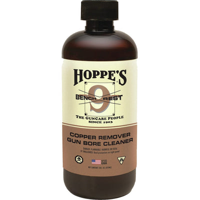Hoppe's Hoppes No. 9 Bench Rest Copper Solvent Pint Bottle Cleaning Equipment
