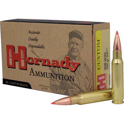 Hornady Hornady Custom Rifle Ammo 308 Win 150 Gr. Sst 20 Rd. Ammo