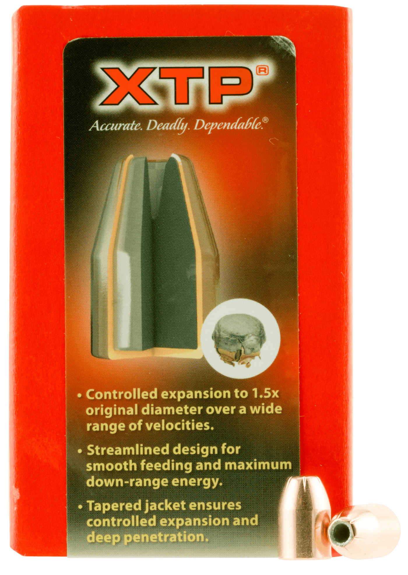 Hornady Hornady Hp/xtp Bullets 10 Mm. .40 Cal. 180 Gr. 100 Pk. Reloading