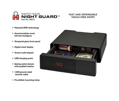 Hornady Hornady Rapid Safe Night Guard - Secure RFID Access; 98215 Firearm Accessories