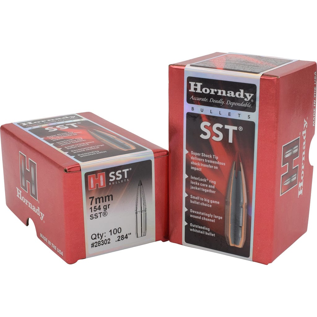 Hornady Hornady Sst Bullets 7mm .284 154 Gr. Sst 100 Box Reloading