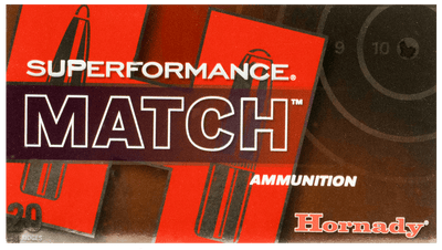 Hornady Hornady Superformance Match Rifle Ammo 308 Win. 168 Gr. Eld Match 20 Rd. Ammo
