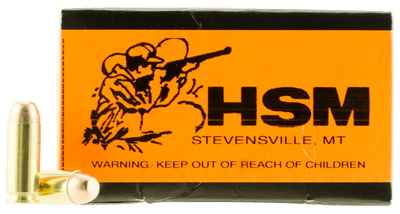 HSM Hsm Training Handgun Ammunition 10mm Auto Fmj 180 Gr. 50 Rd. Ammo