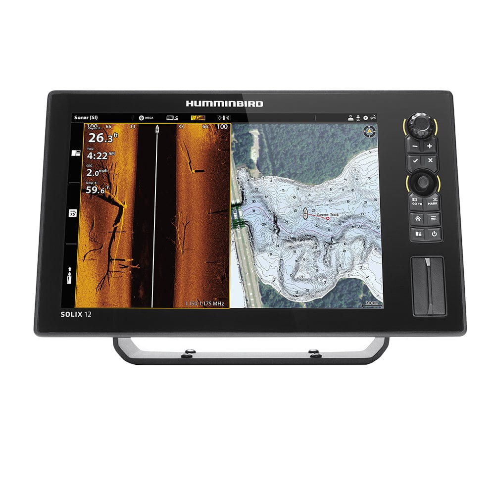 Humminbird Humminbird SOLIX® 12 CHIRP MEGA SI+ G3 CHO Display Only Marine Navigation & Instruments