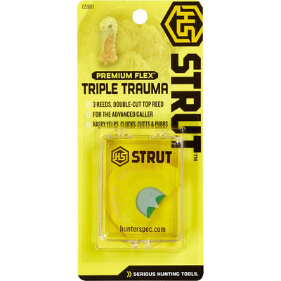 Hunters Specialties Hunters Specialties Triple Trauma Turkey Call Diaphragm Call Game Calls