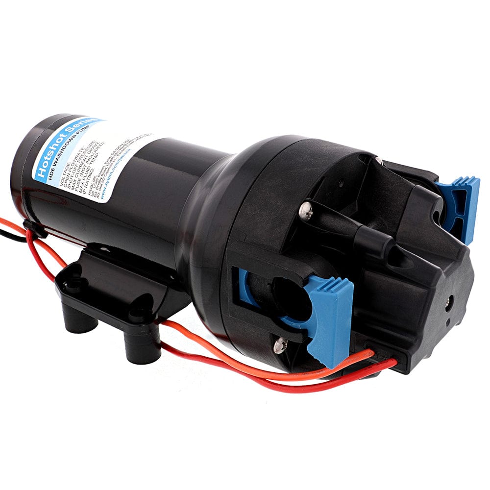 Jabsco Jabsco HotShot HD6 Heavy Duty Washdown Pump w/25' HoseCoil - 12V - 6 GPM - 70 PSI Marine Plumbing & Ventilation