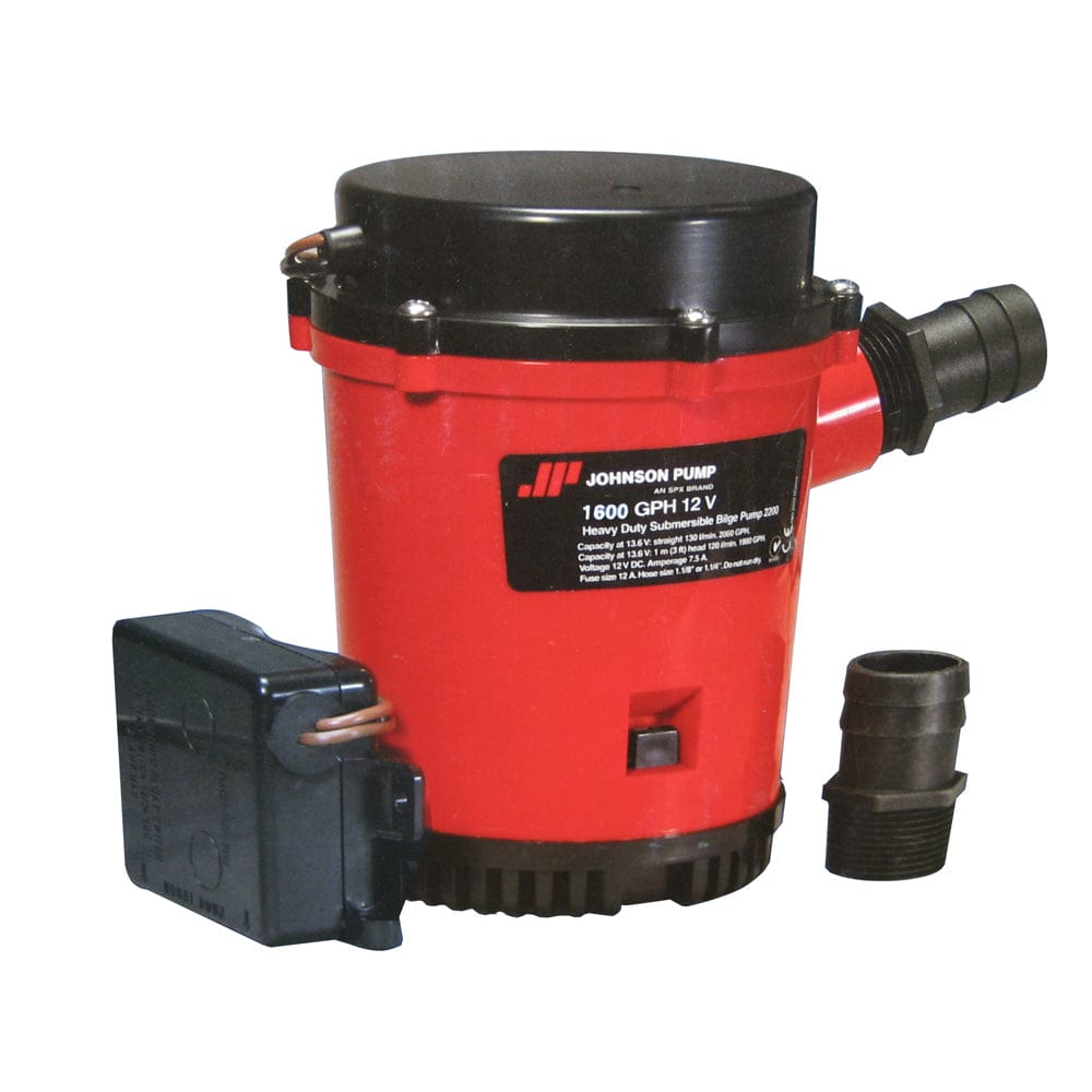 Johnson Pump Johnson Pump 1600GPH Ultima Combo Bilge Pump - 12V Marine Plumbing & Ventilation