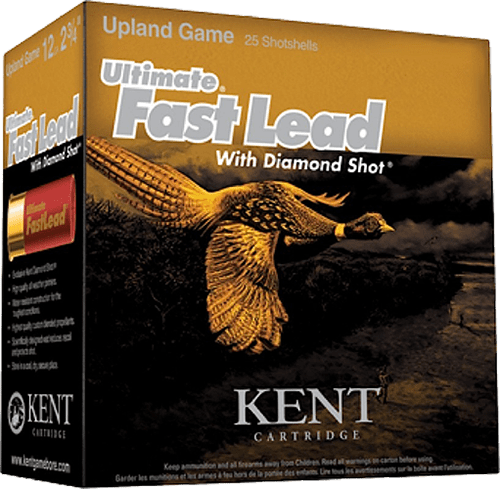 Kent Cartridge Kent Ultimate Fast Lead Upland Load 12 Ga. 3 In. 1 3/4 Oz. 6 Shot 25 Rd. Ammo
