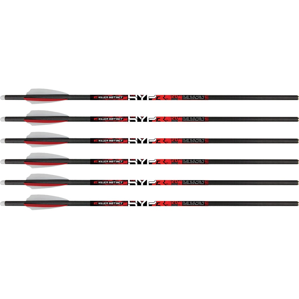Killer Instinct Killer Instinct Hypr Crossbow Bolts 20 In. 6 Pk. Crossbow Bolts