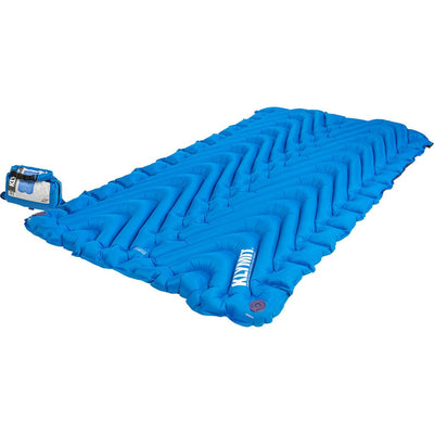 Klymit Klymit Double V Sleeping Pad Blue Camping and Outdoor Rec