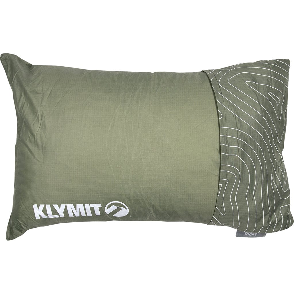 Klymit Klymit Drift Camping Pillow Green Regular Camping and Outdoor Rec