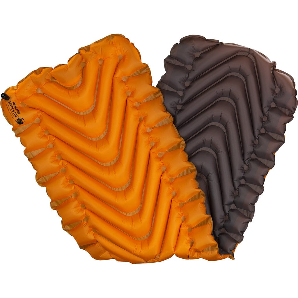 Klymit Klymit Insulated Static V Lite Sleeping Pad Mango Orange Camping and Outdoor Rec