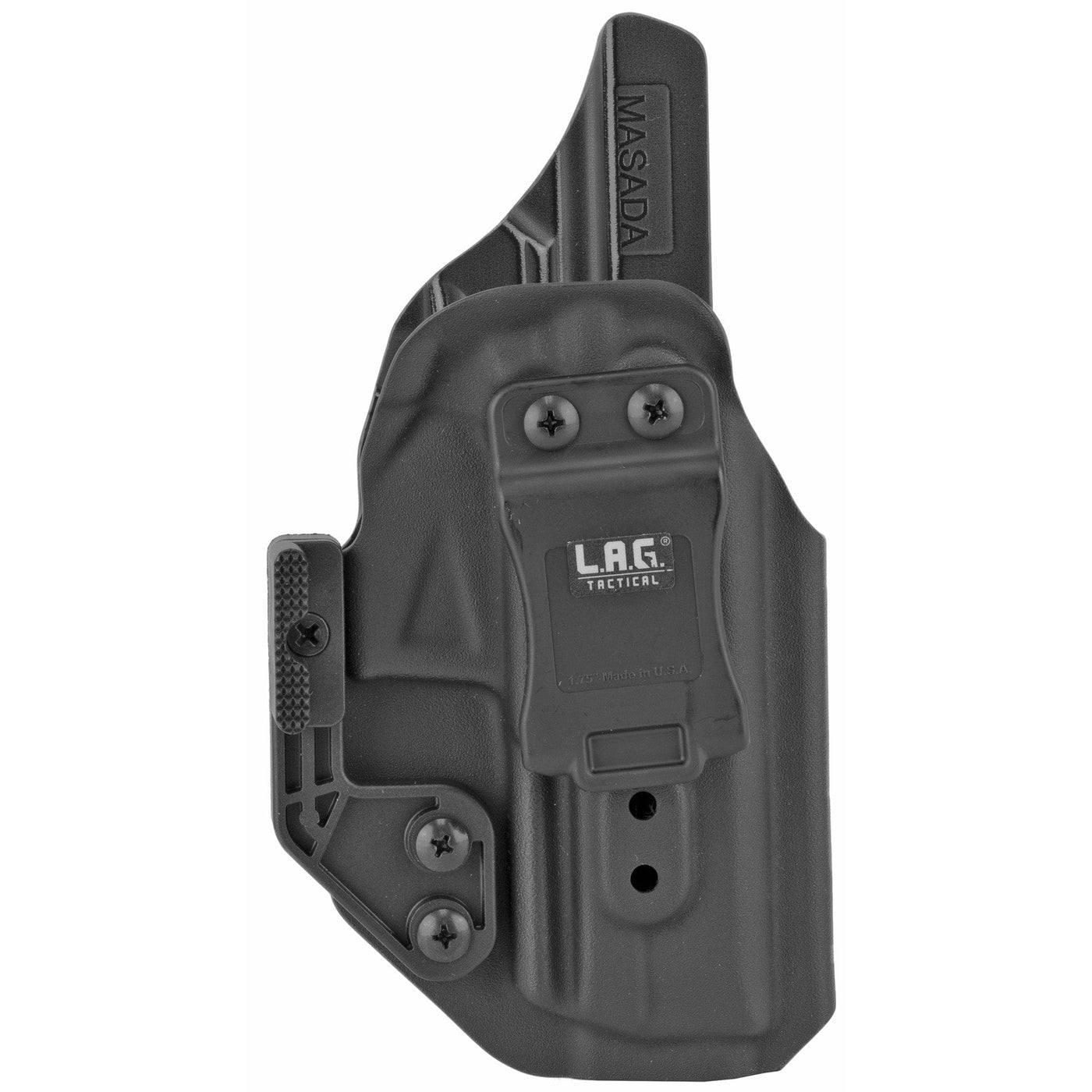 L.A.G. Tactical, Inc. Lag Apd Mk Ii Iwi Masada Iwb Blk Rh Holsters