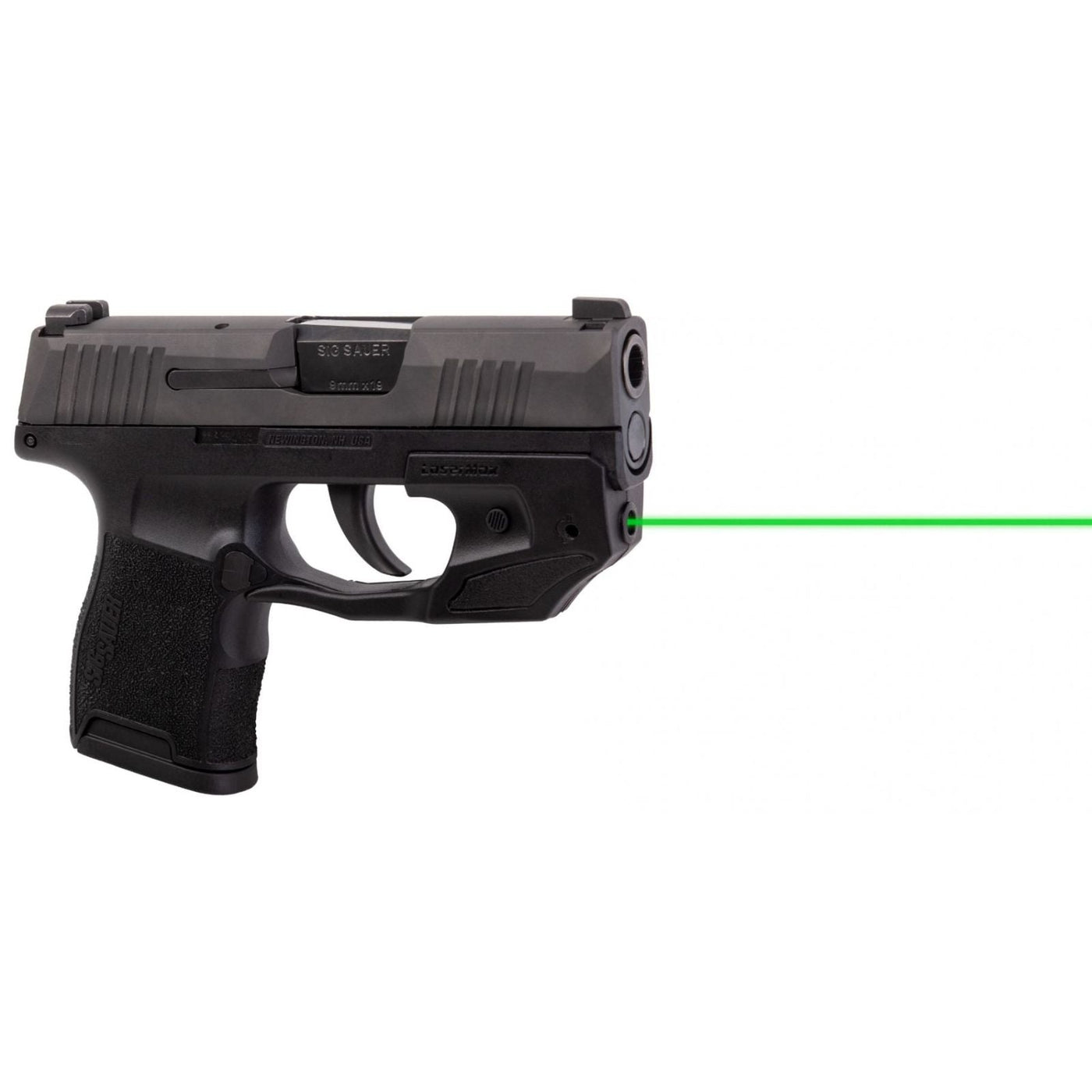 LaserMax LaserMax Centerfire Laser Green With Gripsense Sig P365 Optics And Sights