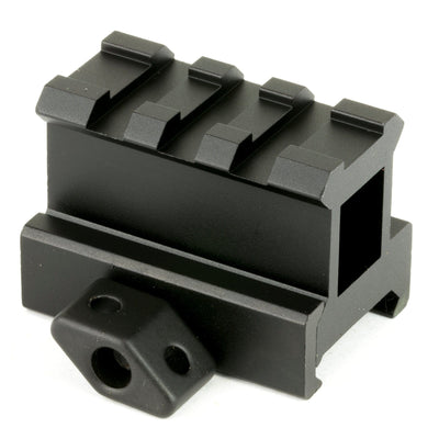 Leapers, Inc. - UTG Utg 1" High 3-slot High Cmpct Riser Scope Mounts