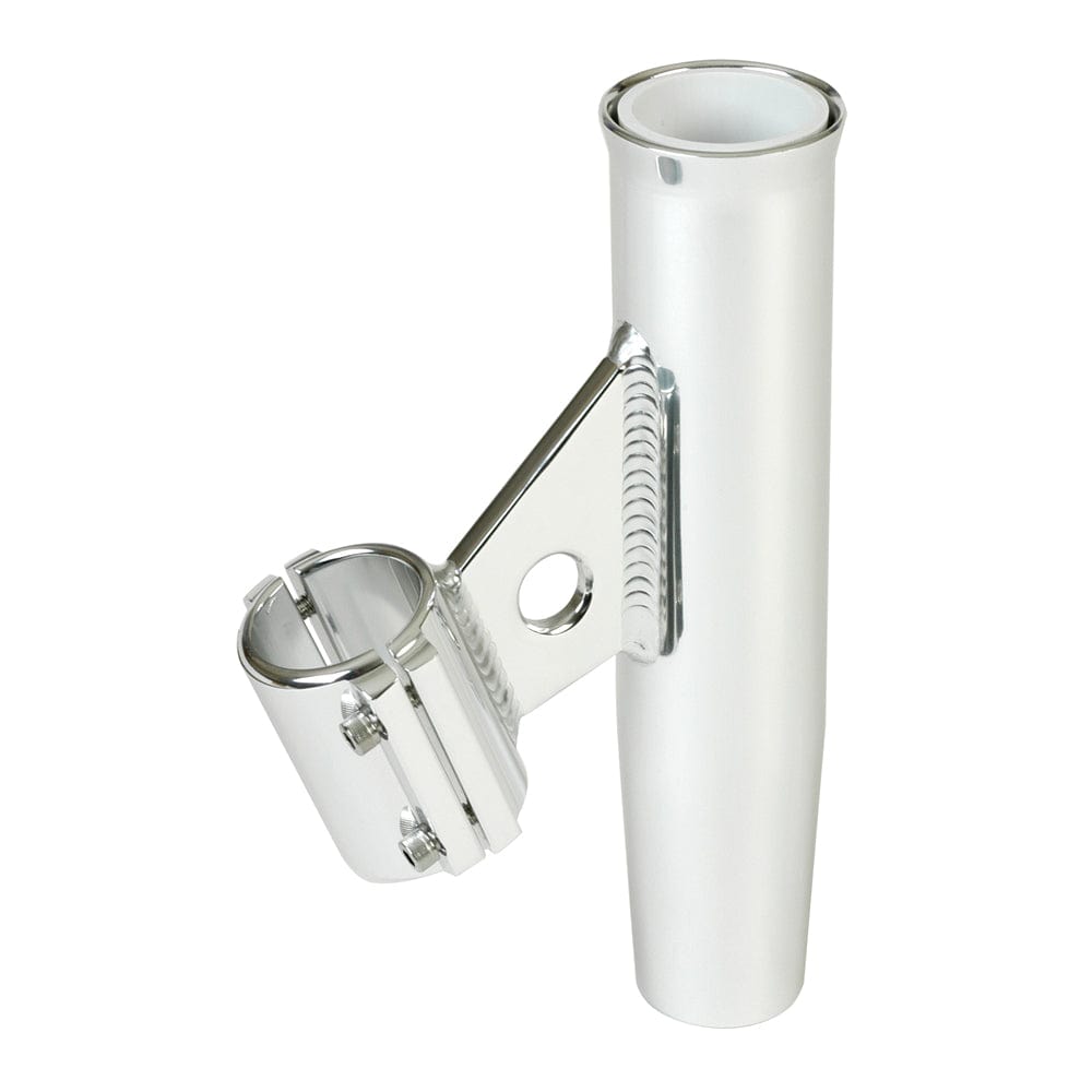 Lee's Tackle Lee's Clamp-On Rod Holder - Silver Aluminum - Vertical Mount - Fits 1.660" O.D. Pipe Hunting & Fishing