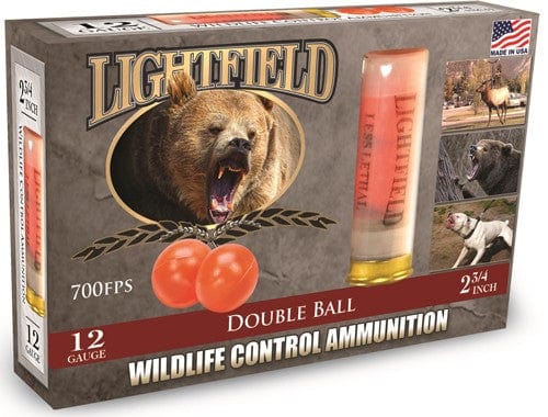 Lightfield Lightfield 12ga 2.75" W/2 - 5rd 10bx/cs Rubber Balls Ammo