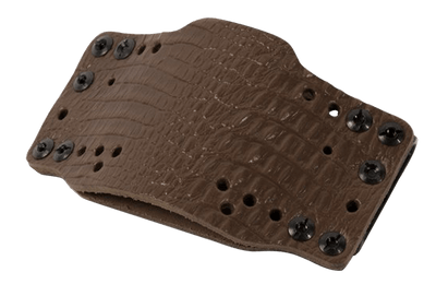 Limbsaver Limbsaver Cross-tech Holster Dark Leather Clip On Firearm Accessories