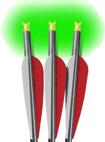 Lumenok Lumenok Crossbow Bolts 20 In. Barnett Green Moon 3pk. Archery Accessories