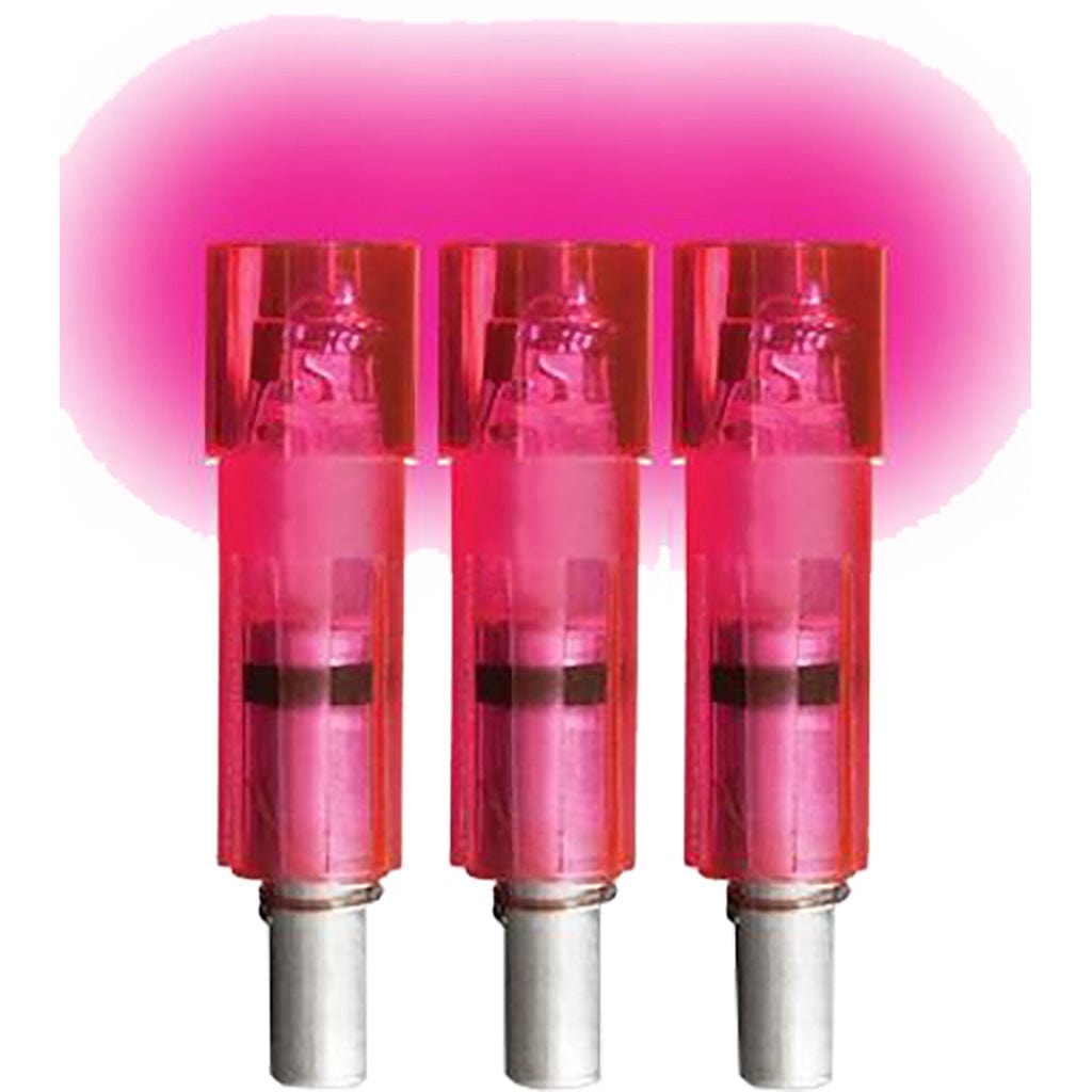Lumenok Lumenok Crossbow Nocks Pink Flat Gold Tip 3 Pk. Crossbow Bolts