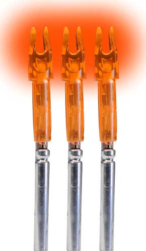 Lumenok Lumenok Lighted Nocks Hd Orange X 3 Pk. Archery Accessories