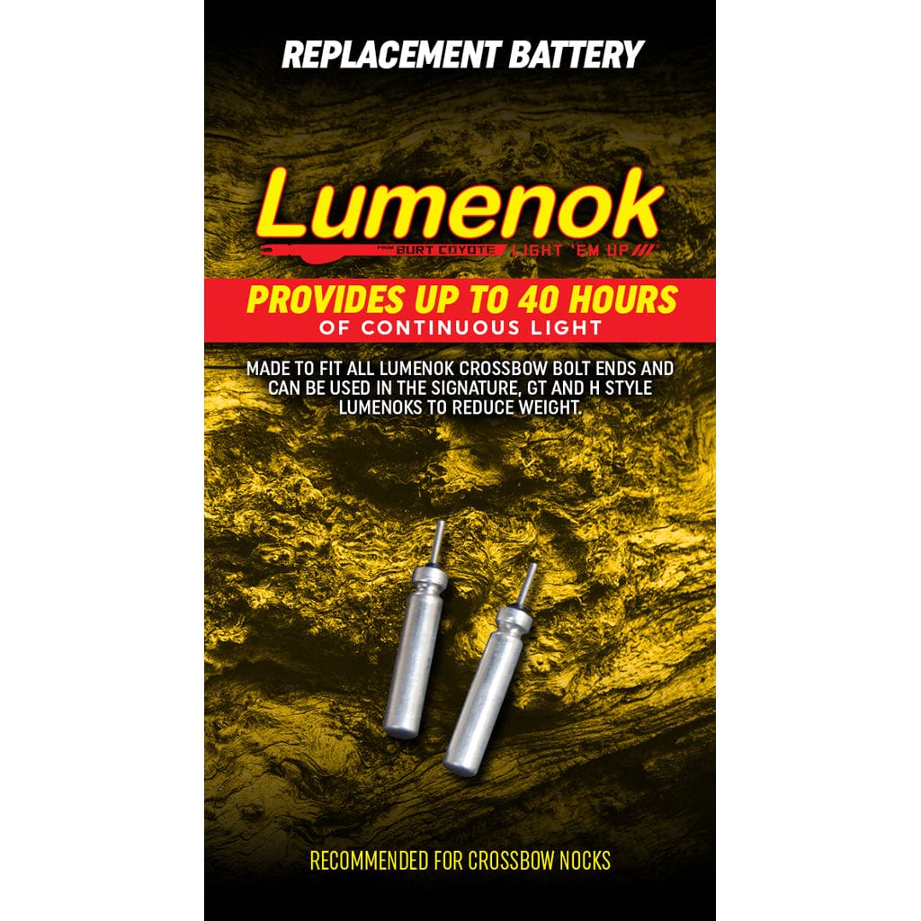 Lumenok Lumenok Replacement Batteries For Bolt Ends 2 Pk. Archery Accessories