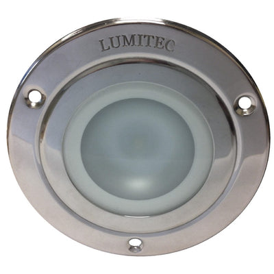 Lumitec Lumitec Shadow - Flush Mount Down Light - Polished SS Finish - White Non-Dimming Lighting