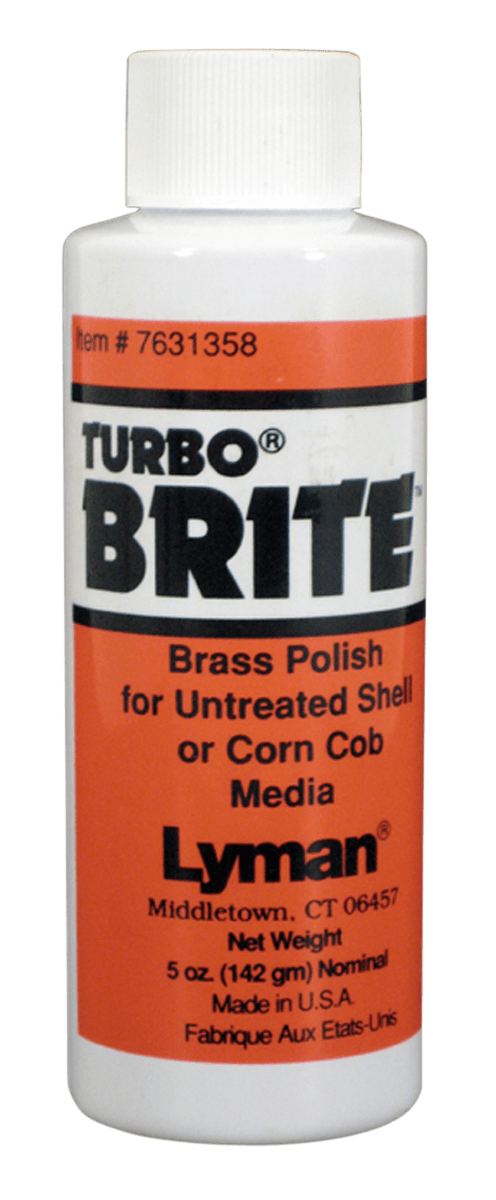 Lyman Lyman Turbo, Lym 7631358 Turbo Brite Brass Pol 4 Oz Reloading