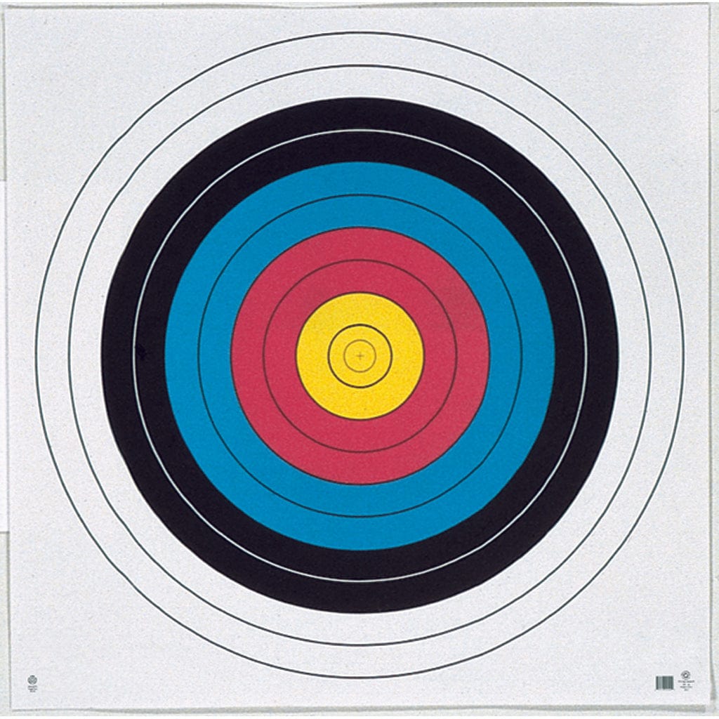 Maple Leaf Press Maple Leaf Target Face Fita 10-ring 40 Cm. 100 Pk. Targets